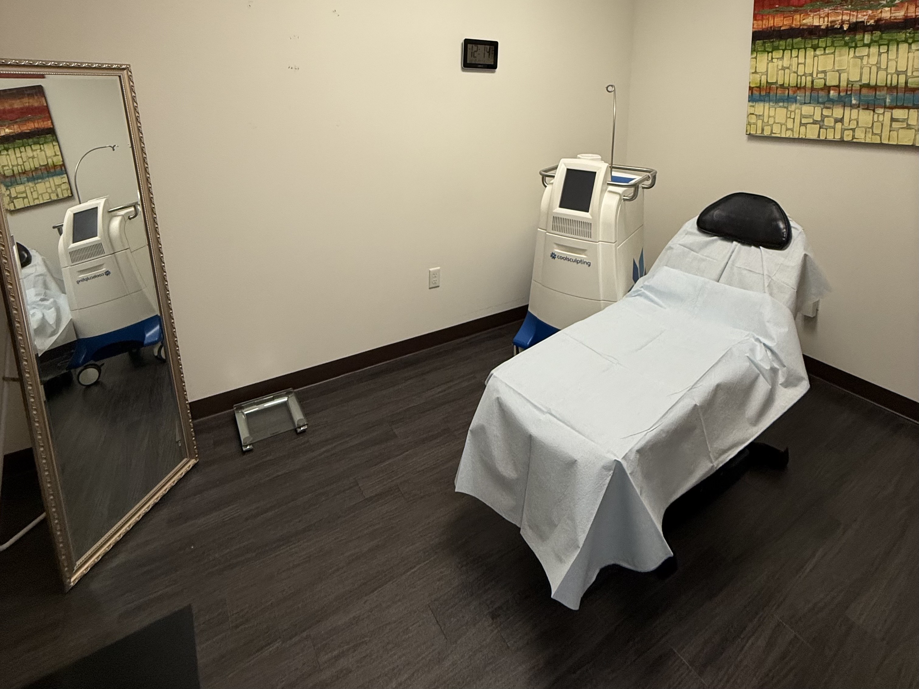 CoolSculpting Treatment Room